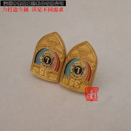 宜兴哪里做金属徽章 宜兴金属礼品徽章定制 公司活动纪念徽章制作