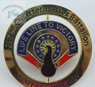 专业定制服务 欧美畅销胸章、奖章、金属币及镂空纪念币