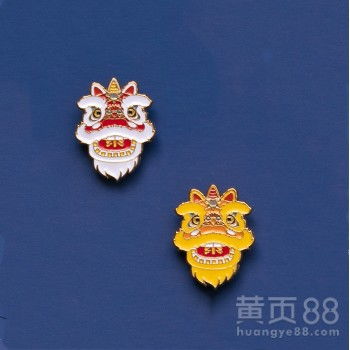 舞狮徽章 传统文化的灵动传递